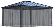 Palram - Canopia Dallas 14x16 szúnyogháló függöny (szürke) (707218)