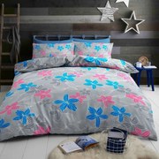 Krepp ágynemű Homa LOREA FLOWER 2 részes 140x200 cm