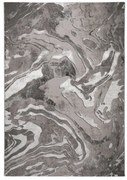 Szürke-ezüstszínű szőnyeg 300x400 cm Marbled – Flair Rugs