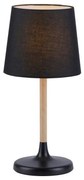 Leuchten Direkt 14423-18 - Asztali lámpa NIMA 1xE14/40W/230V fekete