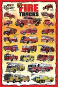 Plakát Fire Trucks