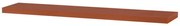 Lebegő polc 120 cm, MDF, Cseresznye Színben P-002