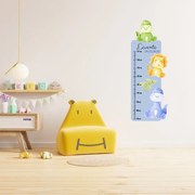 PIPPER. Textil falmatrica "Gyermek magasságmérő névvel  - Dinoszauruszok 2"