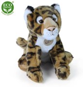 ECO-FRIENDLY plüss ülő leopárd, 30 cm