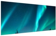 Kép - Aurora Borealis (120x50 cm)