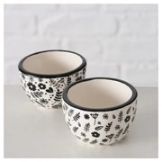 Agyagkerámia gyertyatartó készlet 2 db-os Linga - Boltze