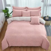 MOLLIA - krepp lapok RÓZSASZÍN 140x200 cm 3 Szett Csomag Ágynemű mérete: 140x200 cm, A csomag tartalma: 3 Készletcsomagolás
