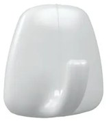 John 4 db-os fehér műanyag öntapadós akasztó szett - Metaltex