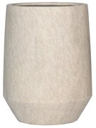Pottery Pots Harith Magas virágcserép, drapp travertin, többféle méretben - Fazekas edények méret: L - ⌀ 55,5, h. 70 cm