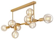 Lamkur ASTRID függeszték 8xE27/60W/230V arany színben LA43449