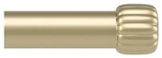 Matt aranyszínű acél bővíthető függönykarnis 168 - 305 cm Cleo – Umbra