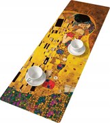 Asztalra, padra Bertoni filcből készült futópad Csók felirattal 115x40 cm