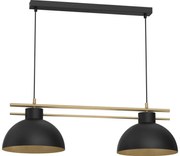 Csillár zsinóron ESTATE 2xE27/15W/230V fekete