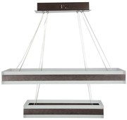 LED dimmelhető csillár zsinóron LED/113W/230V 3000K barna