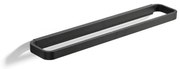 Rim fekete törölközőtartó fogas, szélesség 44 cm - Zone