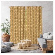 Sárga függöny 260x140 cm - Cipcici