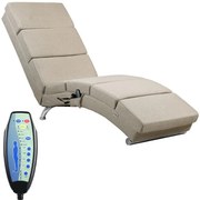 Casaria® London heverő masszázs- és fűtési funkcióval – homokszínű