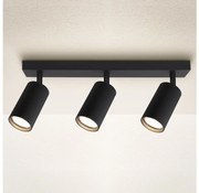 Brilagi - SELE MODERN 3xGU10/30W/230V fekete spotlámpa