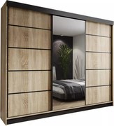 Amo 250 Tolóajtós Szekrény 250cm, Sonoma Tölgy