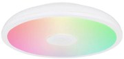 Globo - LED RGB Fürdőszobai lámpa hangszóróval RAFFY LED/18W/230V IP44 + távirányító