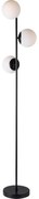 Nordlux - Állólámpa LILLY 3xE14/25W/230V fekete