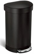 Hulladékgyűjtő Simplehuman 45 l-es fekete szőnyeg SHCW2099