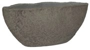 Pottery Pots Virágcserep Mt. Verita, szürke diorit, többféle méretben - Fazekas edények méret: M - 65,5 x 29 x 24,5 cm
