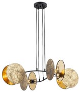 Csillár zsinóron MOTIF 4xE27/15W/230V arany