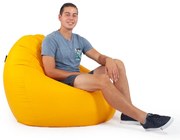 Sárga Kültéri XXL Babzsákfotel