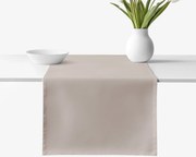 Goldea pamut asztali futó - szürkésbarna 20x120 cm