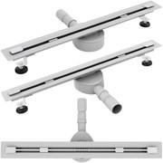 Lineáris lefolyó Rea Neo Ultra Slim Pro Nickel Brush INOX 60