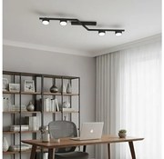 Mennyezeti lámpa SKAN 4xGX53/12W/230V fekete