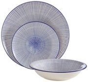 Maya 12 db-os agyagkerámia tányérkészlet - Premier Housewares