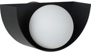 Lucide 45201/01/30 - Fali lámpa BENNI 1xG9/28W/230V fekete
