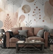 Fotótapéta - Bézs növények (147x102 cm)