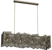 Csillár zsinóron CAMO 4xE27/15W/230V arany