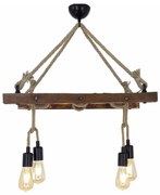 Csillár zsinóron MERDIVEN 4xE27/40W/230V