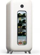 Klarstein Shirley 15 Uno, borhűtő, 15 palack, 5 - 20 °C, érintésvezérlés, retró