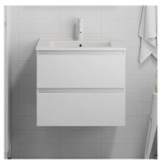 Fürdőszobai szekrény mosdóval KENWOOD 61 cm tölgy