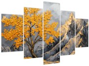Kép – Arany fa a hegyekben (150x105 cm)