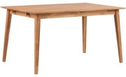 Mimi natúr tölgyfa étkezőasztal, 140 x 90 cm - Rowico