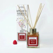 Illat diffúzor 100 ml – Piros gyümölcsök Rattanpálcás Szobaillatosító