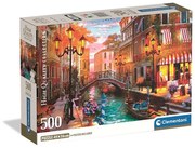 Olaszország Venice Sunset 500 db-os Compact puzzle Clementoni