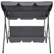 Zorita II Kerti hintaágy szürke 170 cm N