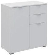 Komód Fehér Színben Fiókkal EASY 71,5 cm