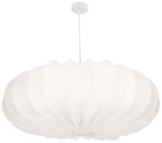 Zsinóros csillár CAFEE 1xE27/40W/230V Ø 66 cm fehér