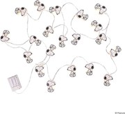 PEANUTS égősor Snoopy USB csatlakozóval, 20 LED égő