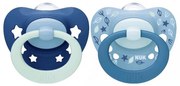 Baba cumi NUK Signature 6-18h 2 db fiú