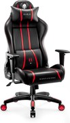 Gamer szék műbőr Normal Size, fekete-piros: Diablo X-One 2.0
