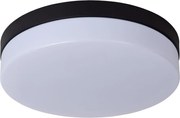 Lucide 79111/30/30 - LED Fürdőszobai lámpa BISKIT LED/18W/230V IP44 fekete